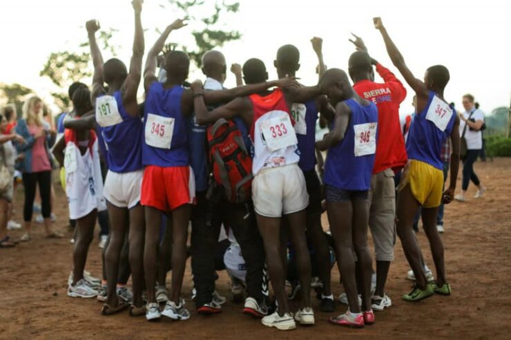 Image for Unique African marathon offers hope to street children