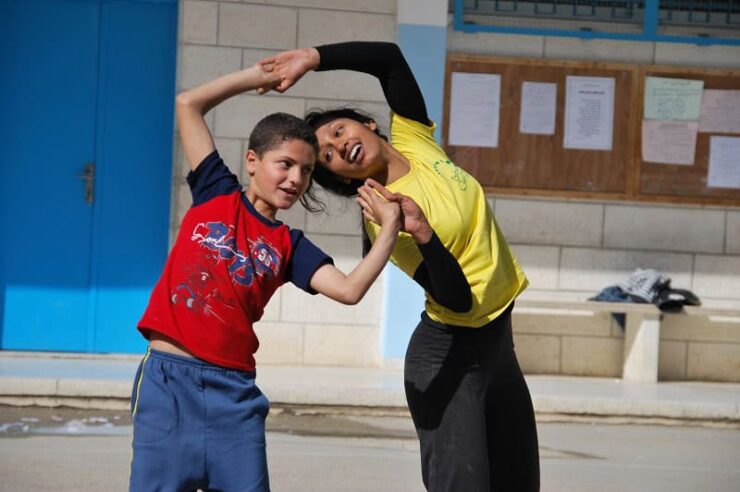 Image for A dance of hope for child refugees in Middle East