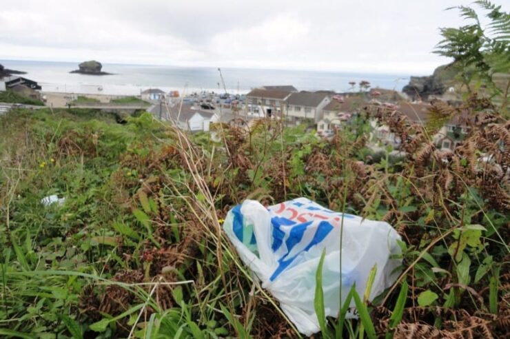 Image for Five pence plastic bag charge to be introduced in England