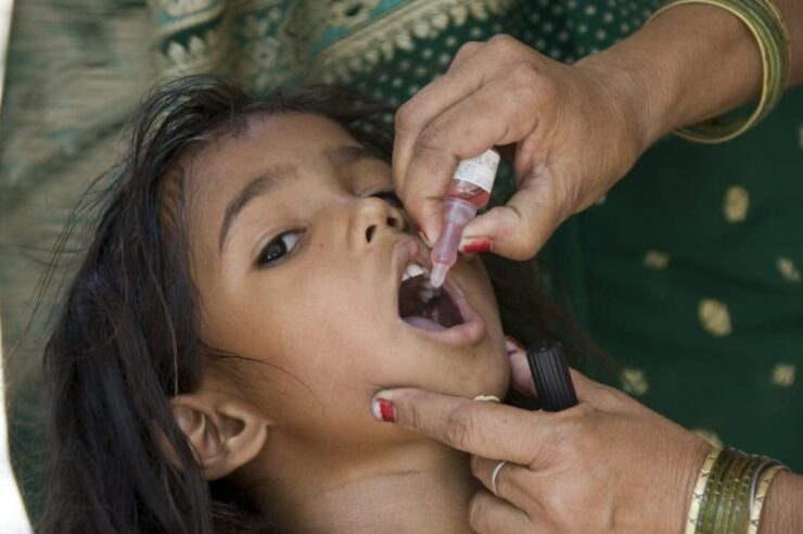 Image for India declared polio-free