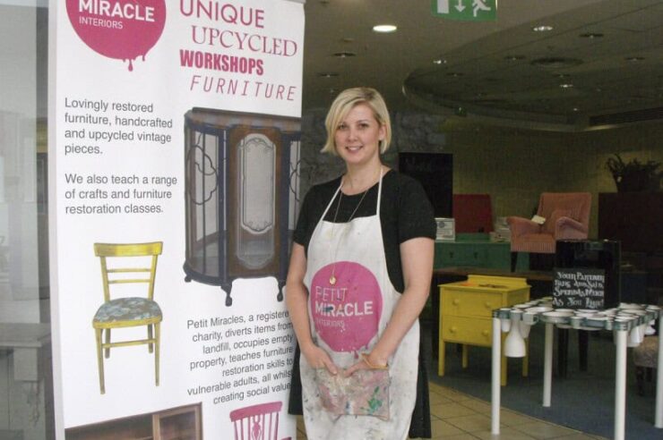 Image for Social enterprise Petit Miracles upcycles both furniture and lives