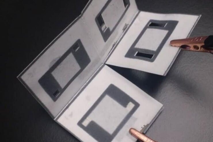 Image for A bacteria-powered origami battery that could help beat disease