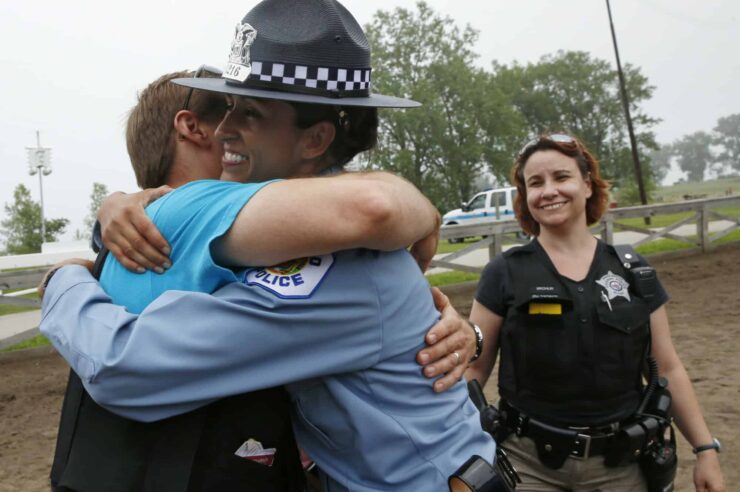 Image for US police to learn compassion