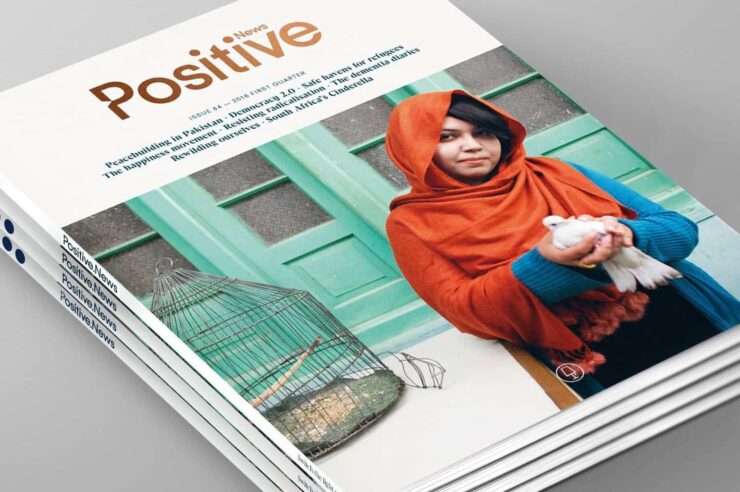 Image for Positive News relaunches in print