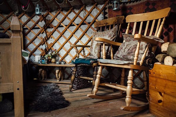 Francesca Cassini's Yurt on Old Chapel Farm