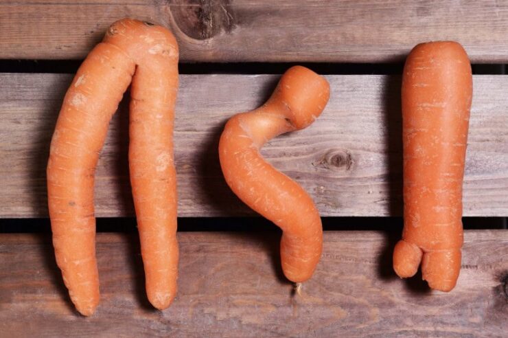 Image for In praise of wonky veg