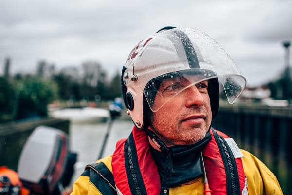 Matt Allchurch, volunteer at Teddington lifeboat stationI.