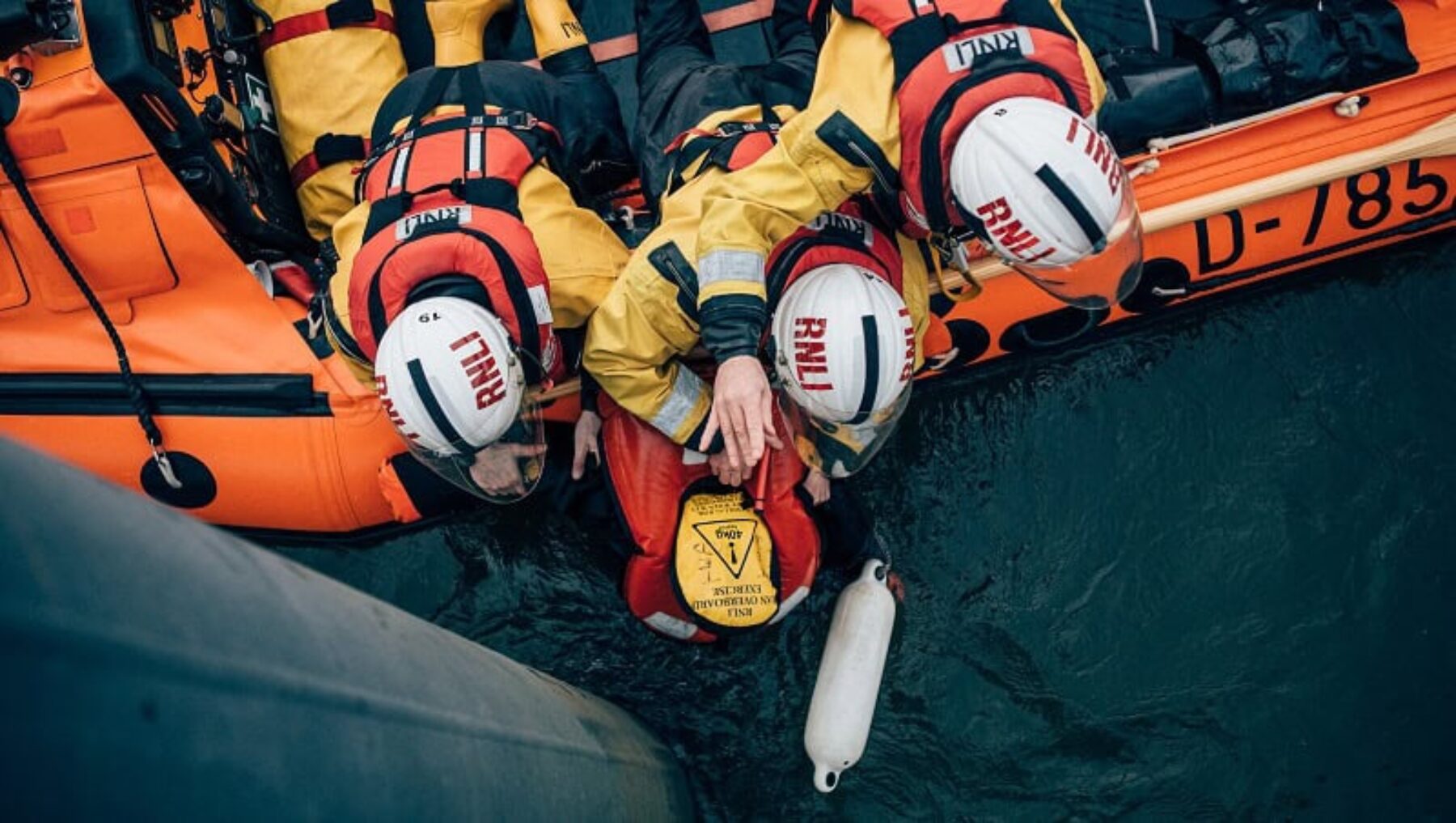 Image for Making waves, saving lives: a day in the life of an RNLI lifeboat volunteer in London