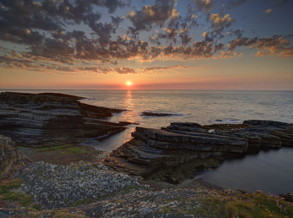 Sunset, Ross, County Clare, Ireland