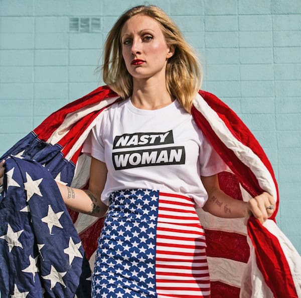 Nasty Woman t-shirt, Culture Flock. Image: Brenna Stark