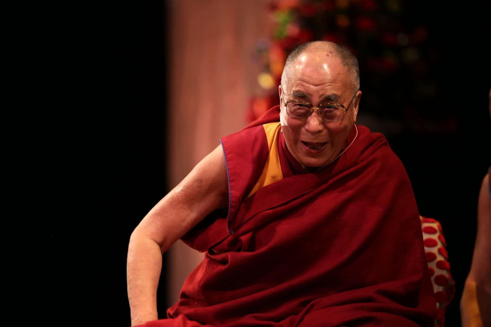 The Dalai Lama, a patron of the Action for Happiness, says that he joined because he wants to promote ‘secular ethics’ that are not based on any religion or tribal affiliation. Image: Action for Happiness