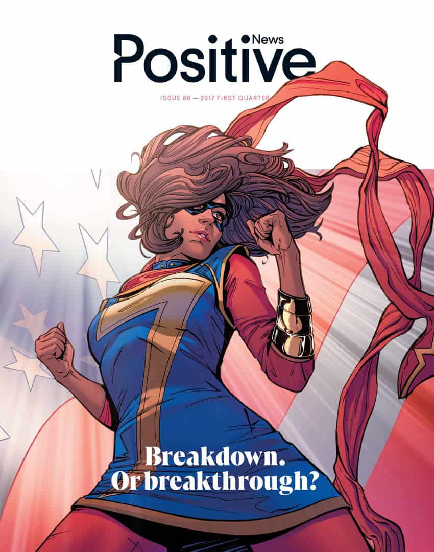 'It's time to unleash our potential' Positive News issue 88 