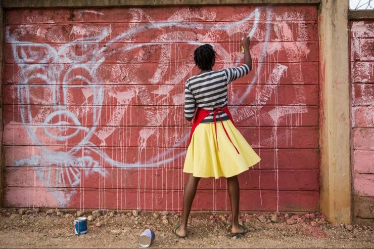 Image for Kenya’s high priestess of graffiti