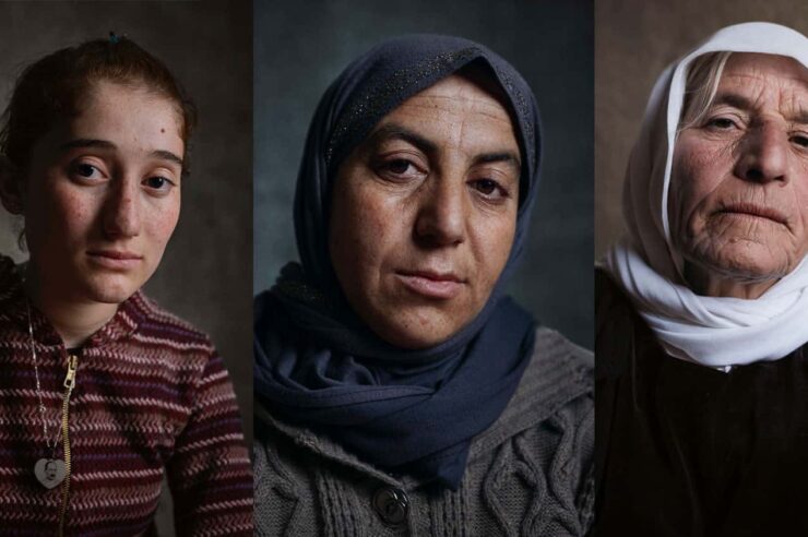 Image for Photos capture the ‘incredible strength’ of Yezidi women in Iraq