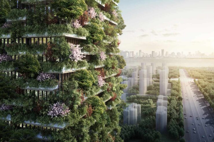 Image for The ‘vertical forest’ to combat pollution in China