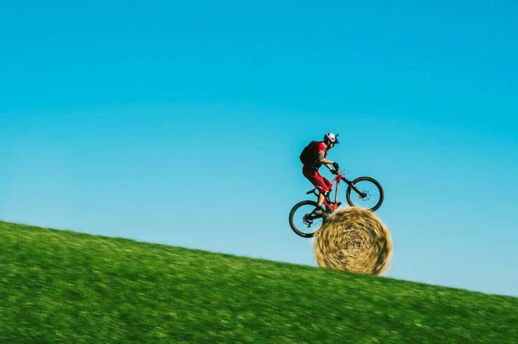 Image for The stunt cyclist who uses the countryside of his childhood as his playground