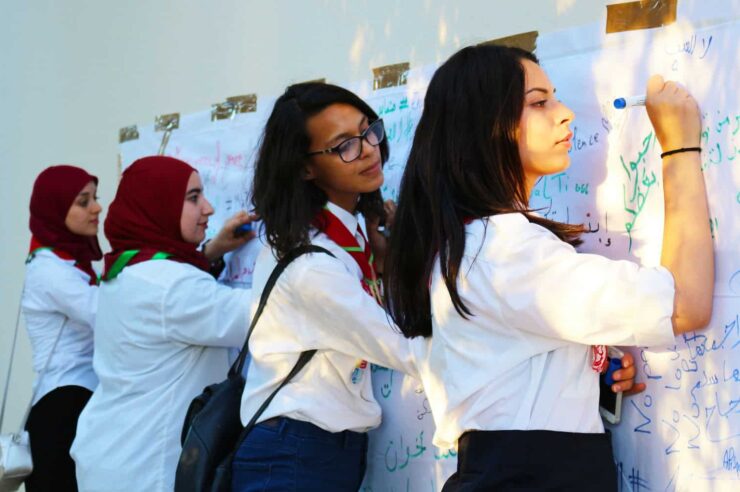 Image for In Tunisia, one of the world’s biggest exporters of jihadists, Girl Scouts are helping combat extremism