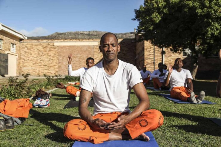 Image for Going inside: yoga and mindfulness in prison