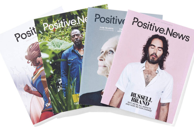 Image for New year, new media diet: 10 highlights from the new issue of Positive News magazine