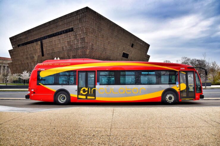 Image for Green buses: you wait for one, then 9,500 turn up (in China)