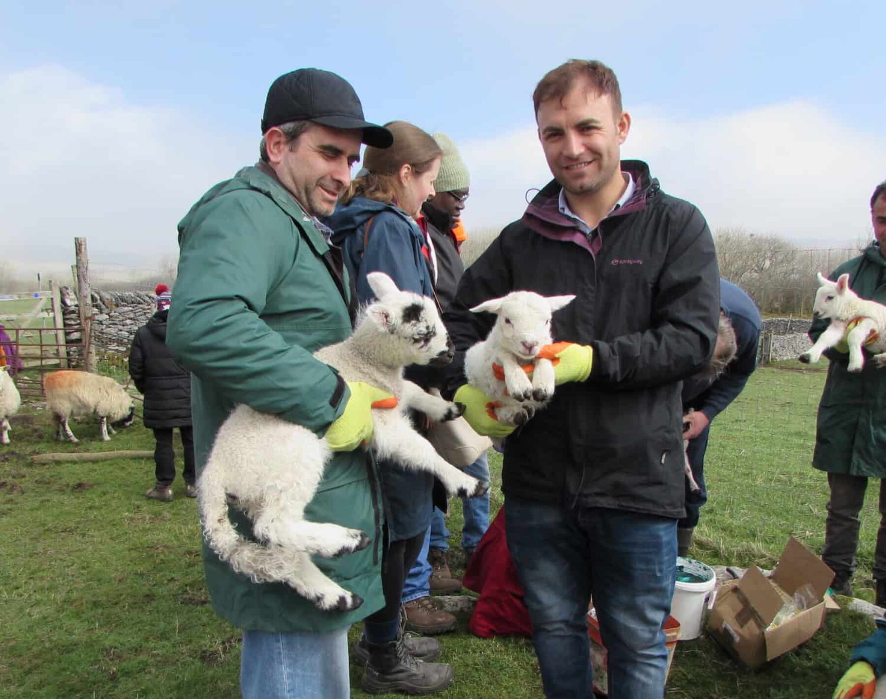 Image for Asylum seekers become shepherds in the Yorkshire Dales for a day