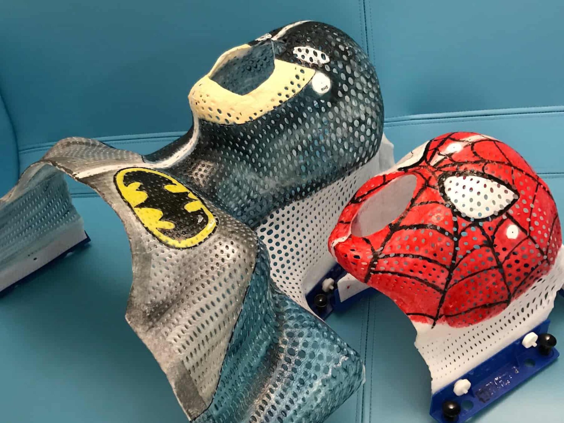 Image for A hero’s welcome: how superhero masks are helping children through radiotherapy