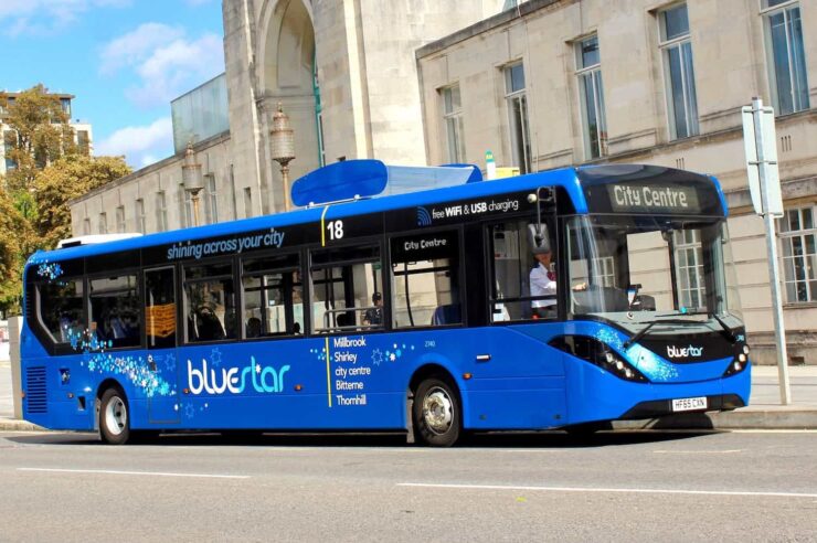 Image for Pollution-busting bus hits the roads to clean up urban air