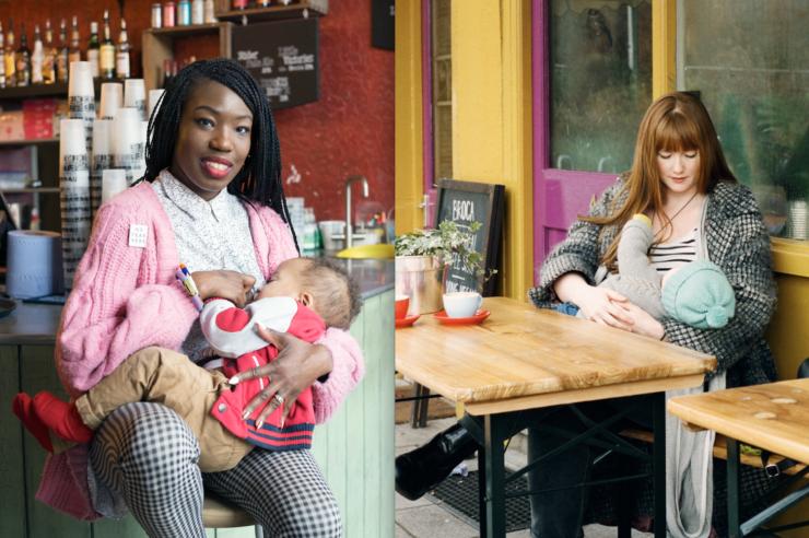 Image for Photo series challenges breastfeeding taboo