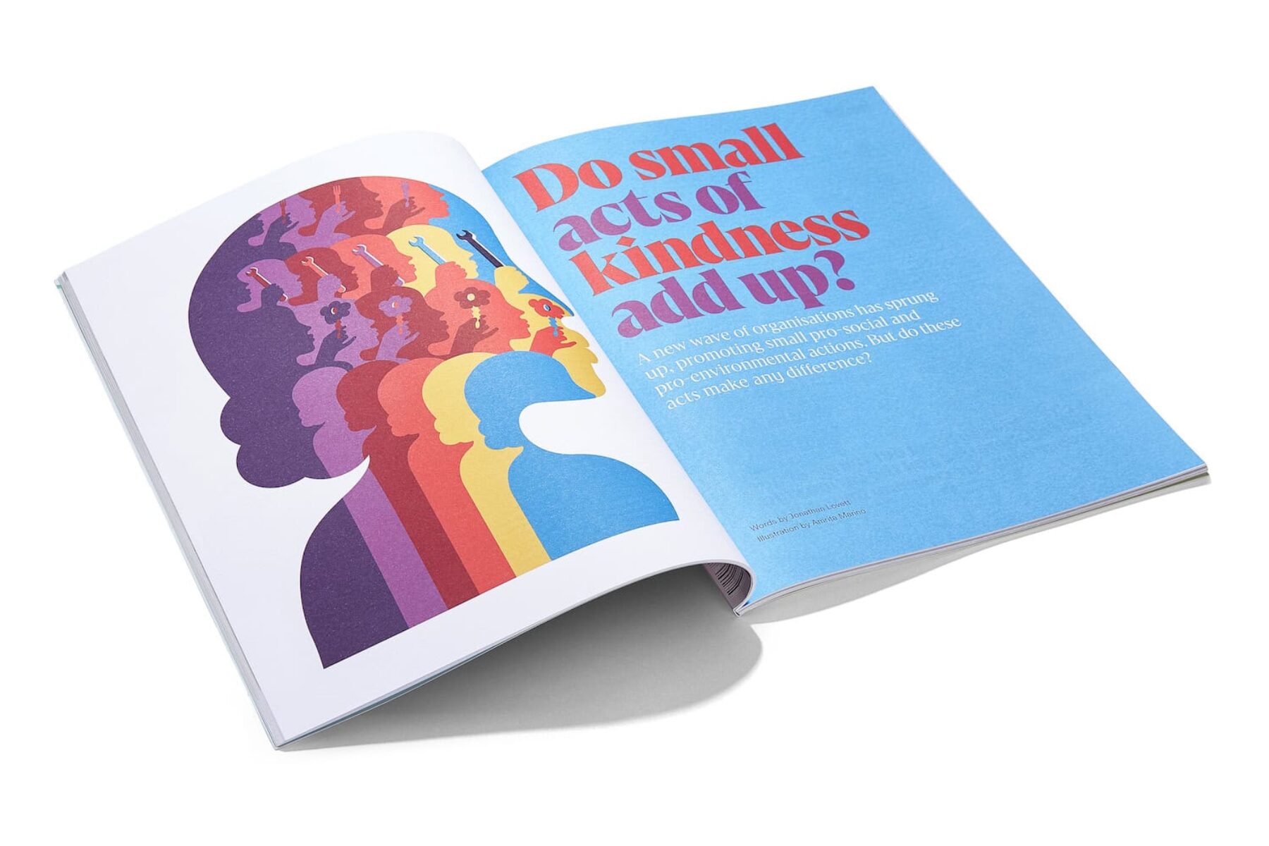 Image for Do small actions make a difference? asks latest issue of Positive News magazine