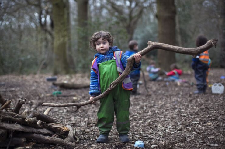 Image for Learning outdoors: growing explorers, not robots