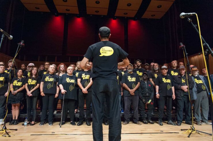 Image for Three good things: inspiring choirs and music groups