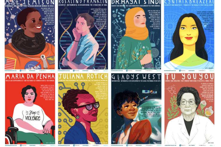 Image for STEM role model posters celebrate female innovators