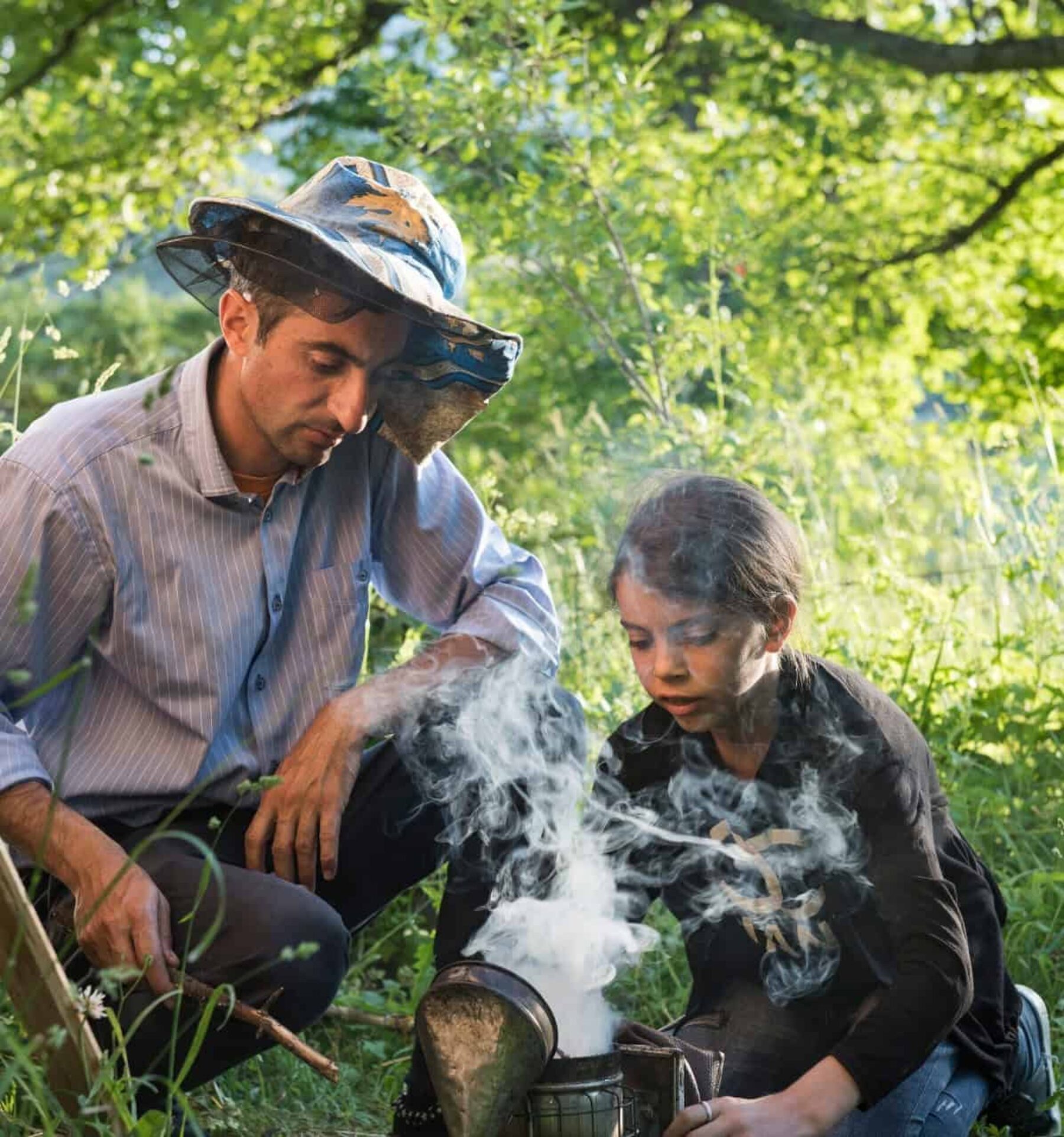 Image for The Georgian farmer with a passion for beekeeping