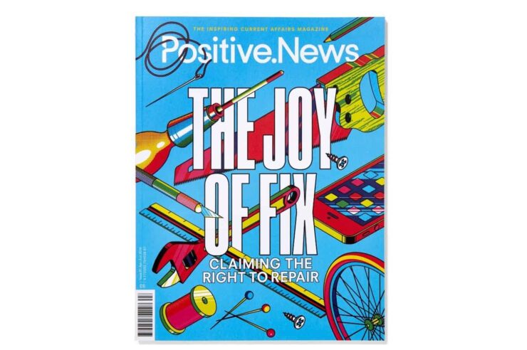 Image for ‘Do something people’: latest issue of Positive News magazine celebrates can-do attitude