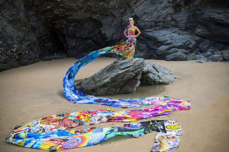 Image for Stemming the tide: the Wave of Waste dress