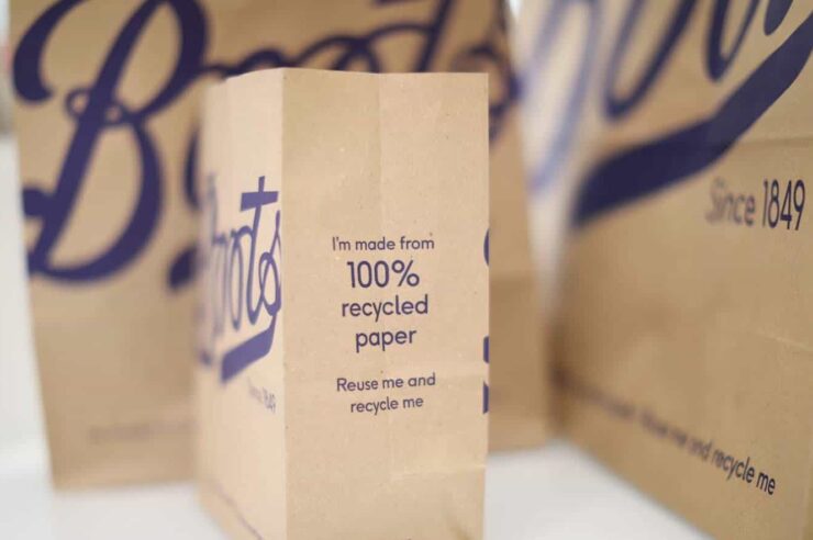 Image for Boots to replace plastic carrier bags with paper bags