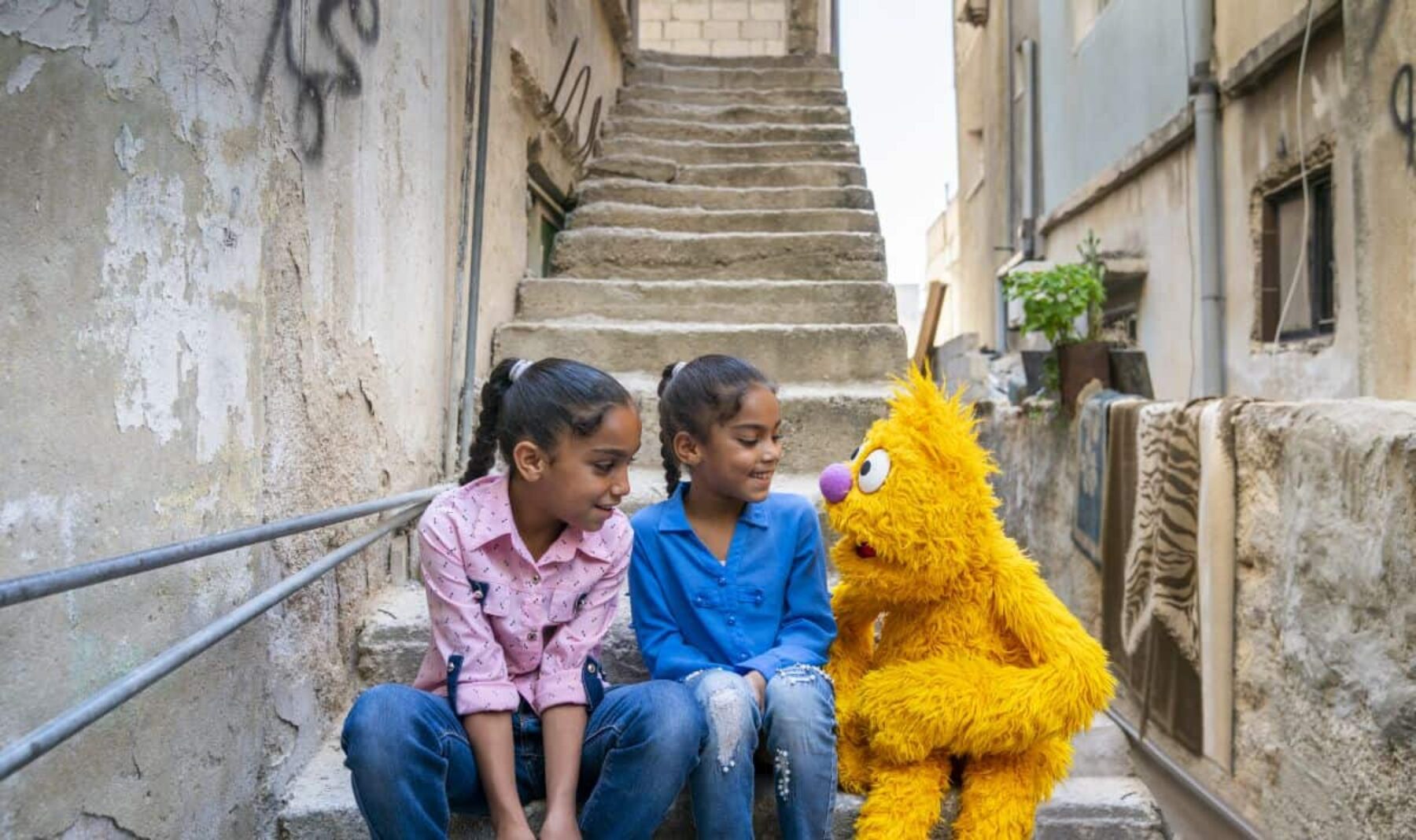 Image for How Sesame Street is bringing cheer to children affected by conflict