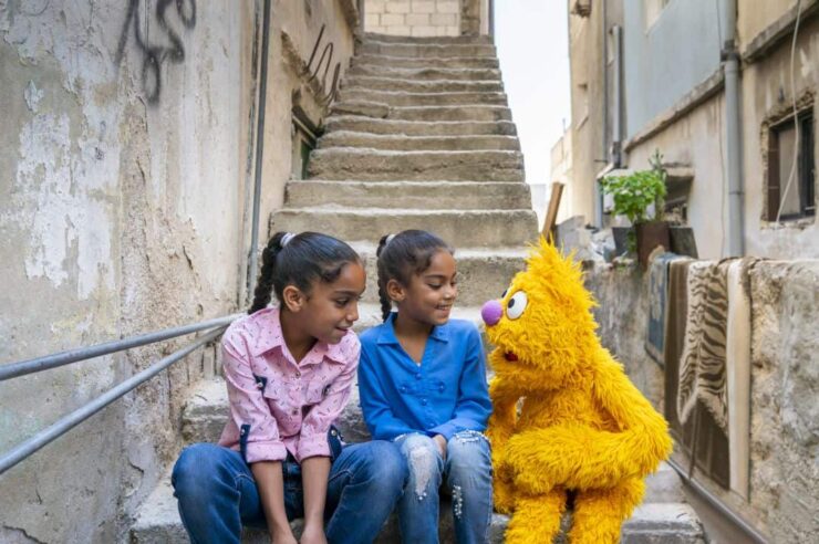 Image for How Sesame Street is bringing cheer to children affected by conflict