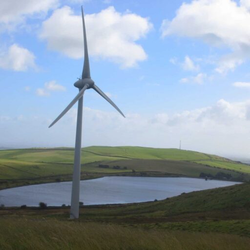 Mean Moor is a three turbine wind farm based in Cumbria