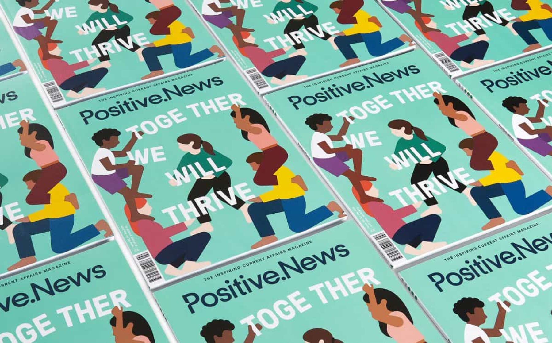 Image for Latest issue of Positive News magazine offers inspiration for the new normal