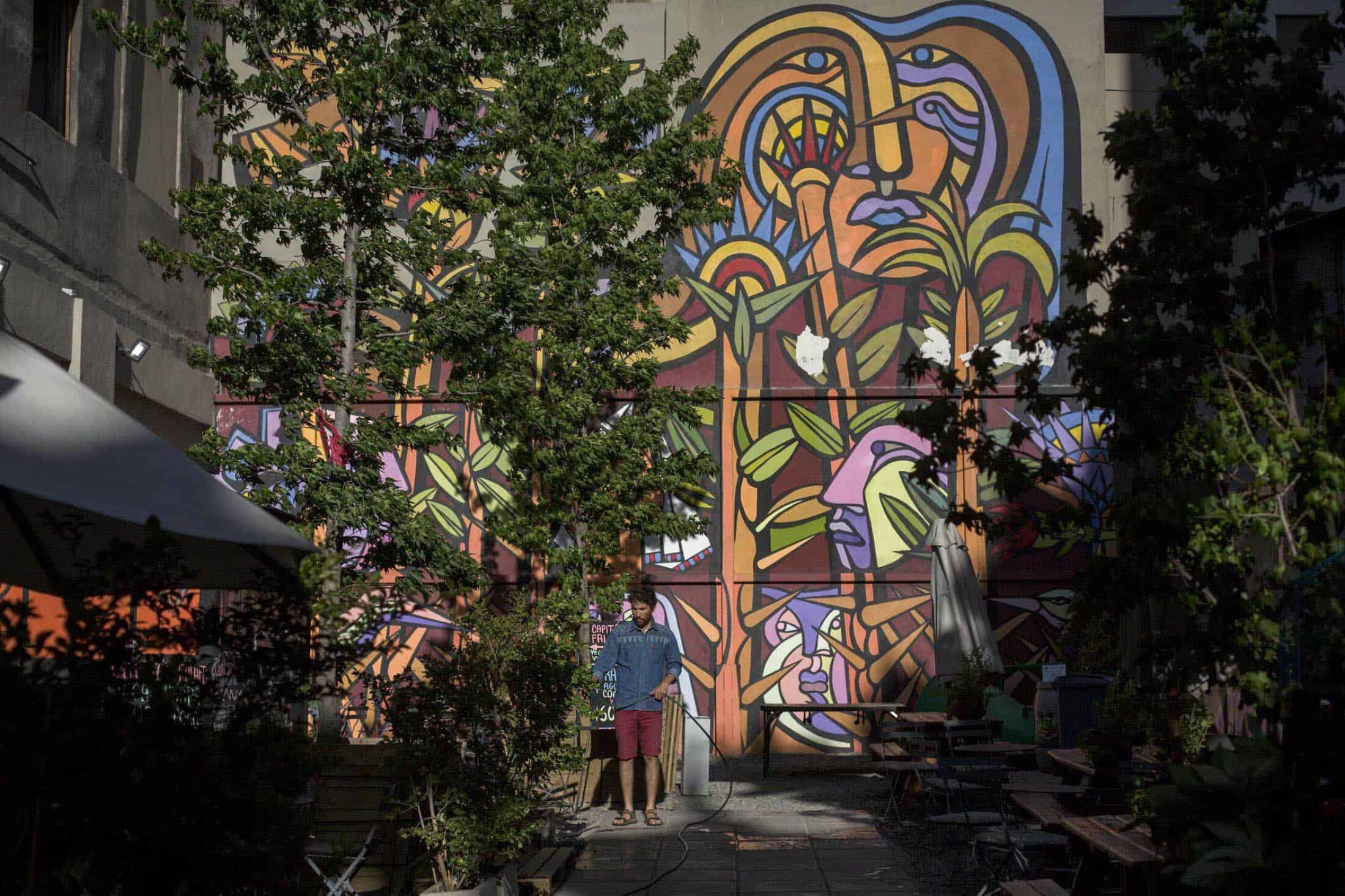 Santiago’s murals bring the Sustainable Development Goals down to earth