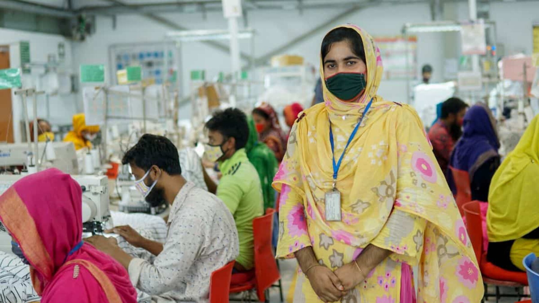 Image for This business supports garment workers in Bangladesh by selling surplus clothes