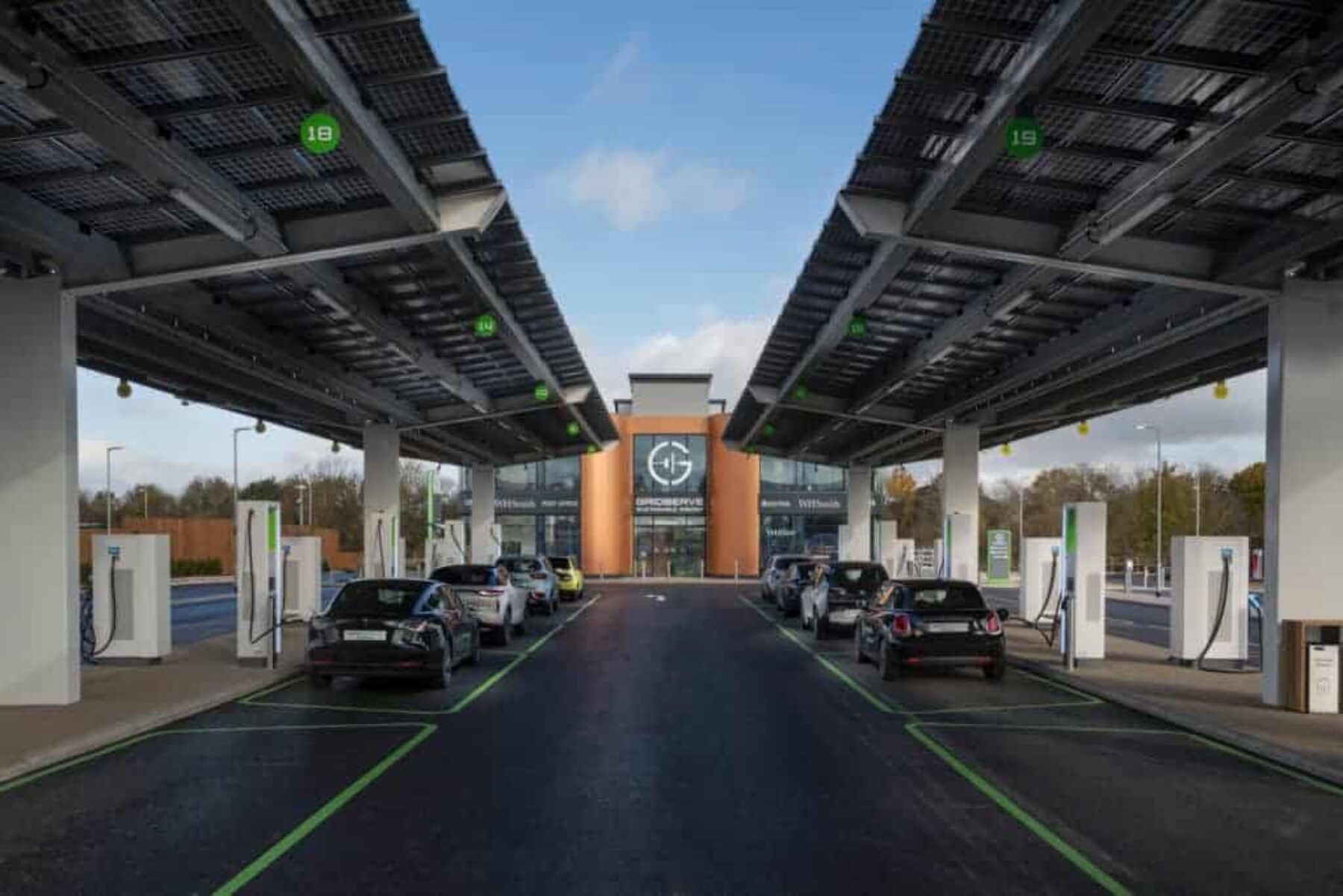 Image for The UK’s first electric car forecourt opens for business