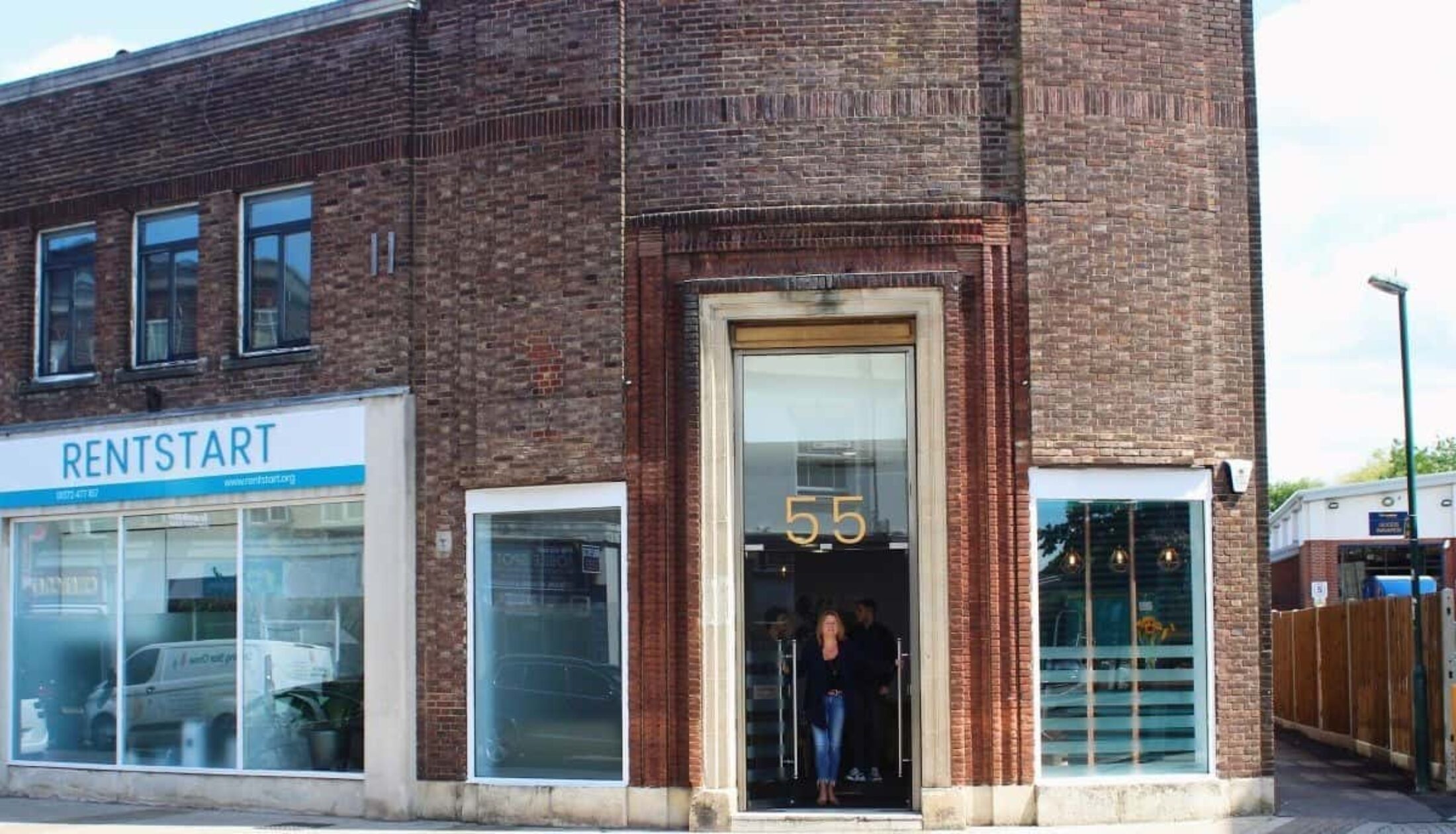 Occupying a former bank, Rentstart has a prominent spot on Walton-on-Thames high street