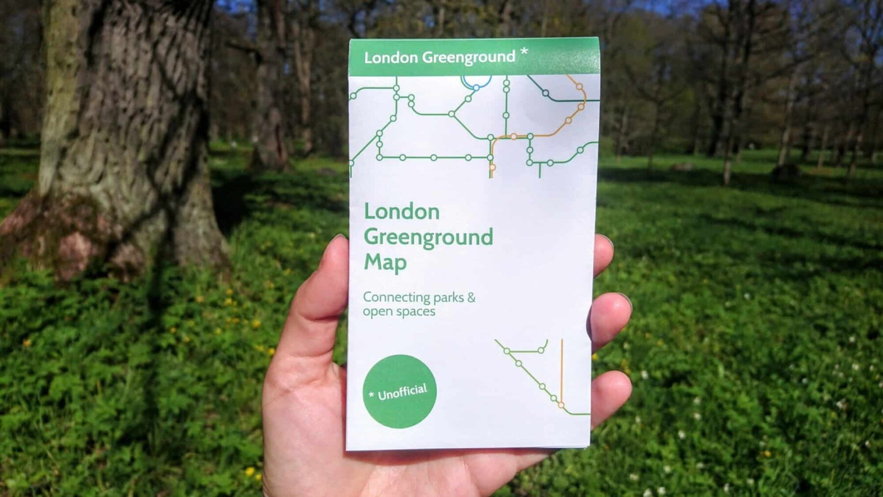 Image for ‘Tube map for walkers’ links London’s green spaces