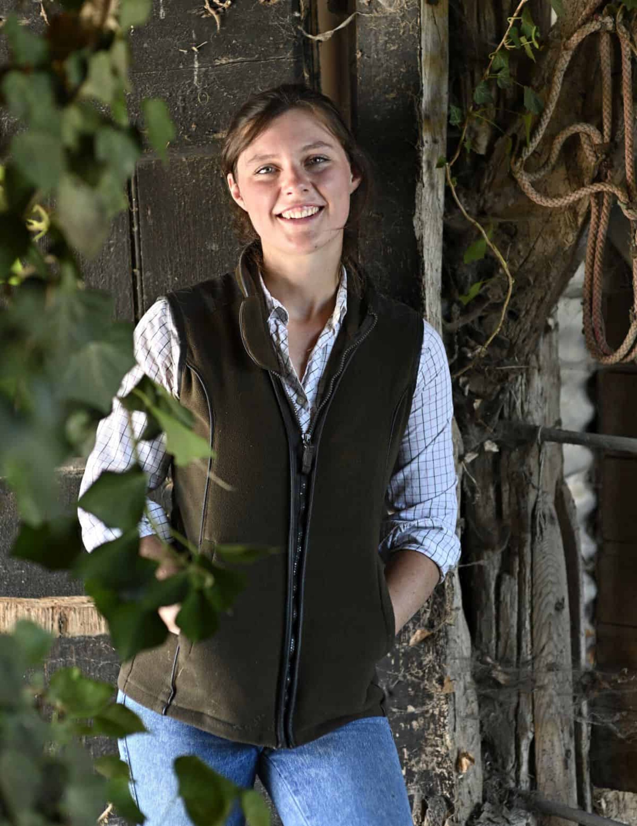 Georgie Bray manages Hope Farm, which leads the way in wildlife-friendly farming