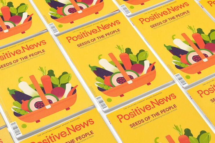 Image for A fresh start: new issue of Positive News helps people to look forward