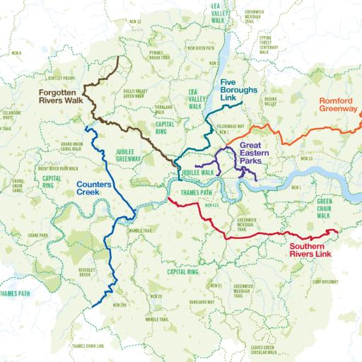 New walking routes were proposed for London this week