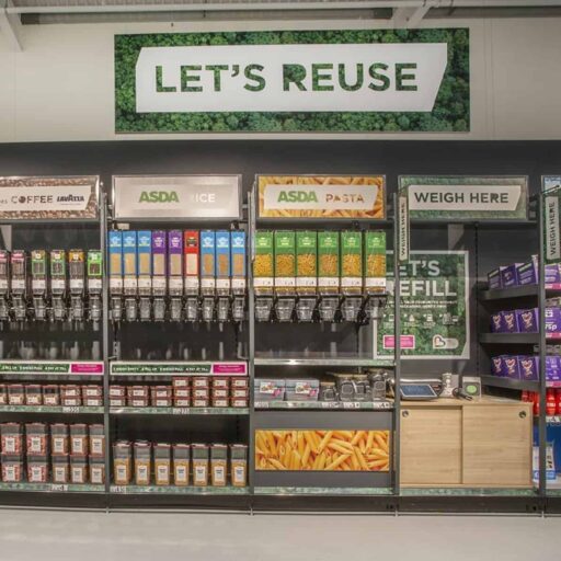 Positive news - A UK supermarket embraced the refill concept