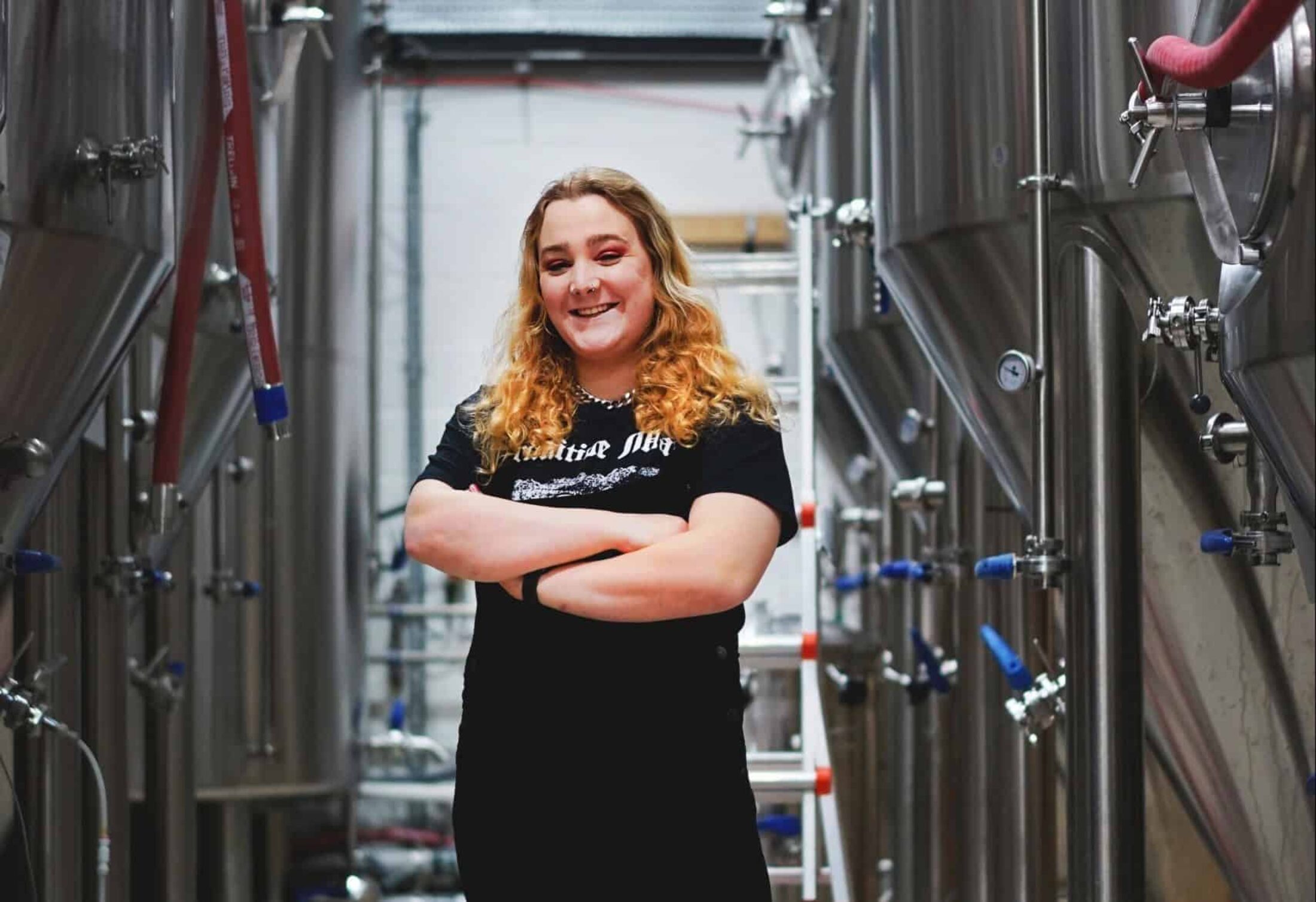 Portrait of Lily Waite, Owner of Queer Brewing